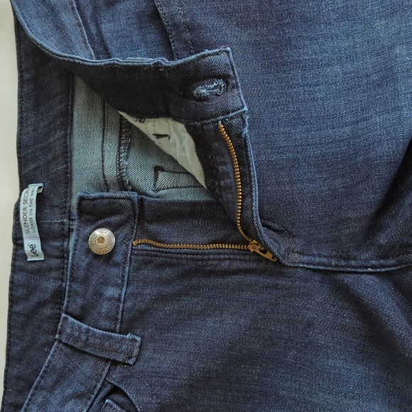 Lee Slender Secret Stretch Embellished Bootcut Jeans 8M Blue - Picture 6 of 16